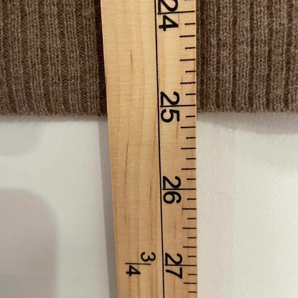 Lucky Brand Mens XXL Brown Graphic Two Headed Eagle Crewneck Knit Sweater